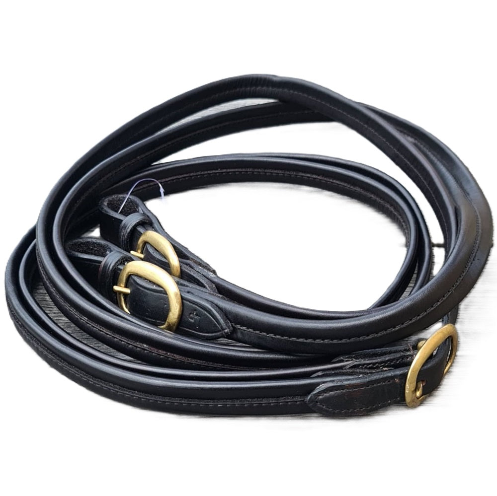Toprail Equine Show Reins | Soft Folded | Joined | 5.6ft