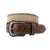 Roper Mens Belt | Suede Inlay with Tuscan Bambino Leather End Tabs