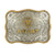 Ariat Belt Buckle | Antique Silver and Gold
