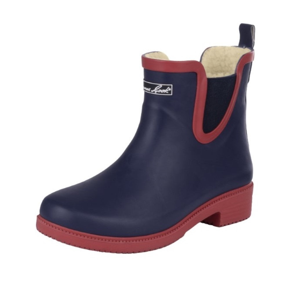 Thomas Cook Rubber Boot | Wynard | Navy / Red