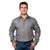 Just Country Mens Evan Shirt | Full Button | Steel Grey