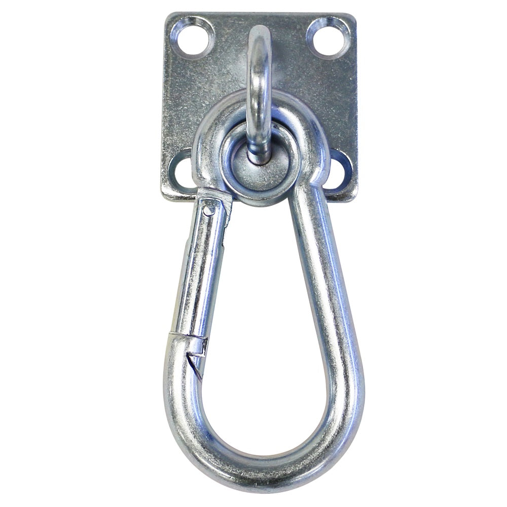 Multi Use Spring Hook with Wall Plate