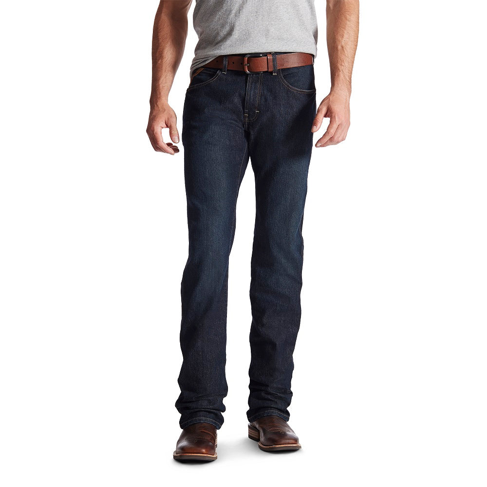 Ariat Mens Jeans | M5 REBAR DuraStrech | Slim Straight | Blackstone | 32 Leg
