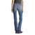 Ariat Womens Jeans | R.E.A.L Icon Straight Mid Rise | Rainstorm | Long Leg