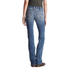 Ariat Womens Jeans | R.E.A.L Icon Straight Mid Rise | Rainstorm | Extra Long Leg