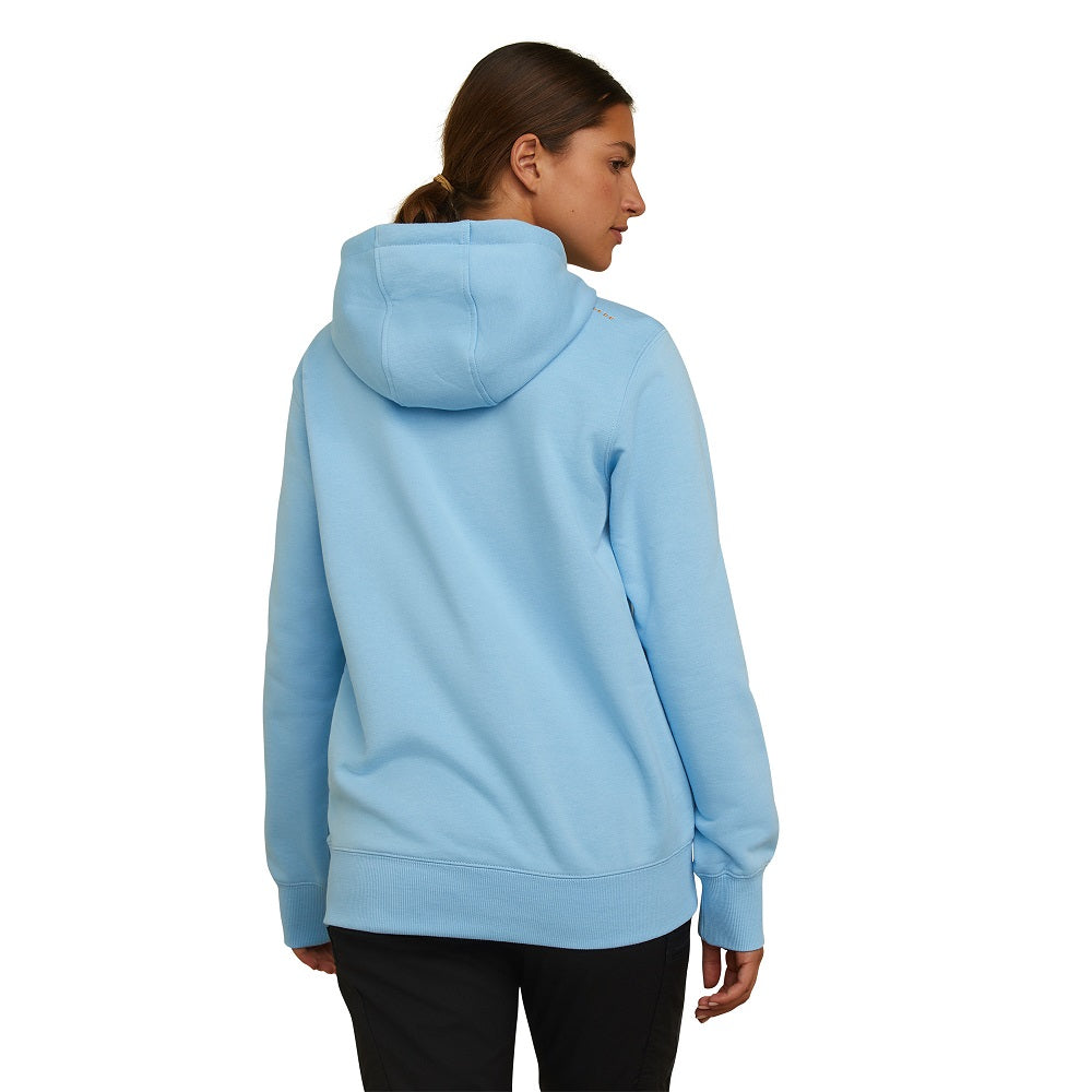 Ariat Womens Hoodie | Rebar Graphic | Dutch Canal Heather / Dusk