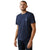 Ariat Mens T-Shirt | Vertical Logo | Navy
