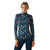Ariat Womens Shirt | Sunstopper 2.0 1/4 Zip | Mosaic Blue Reflections Print