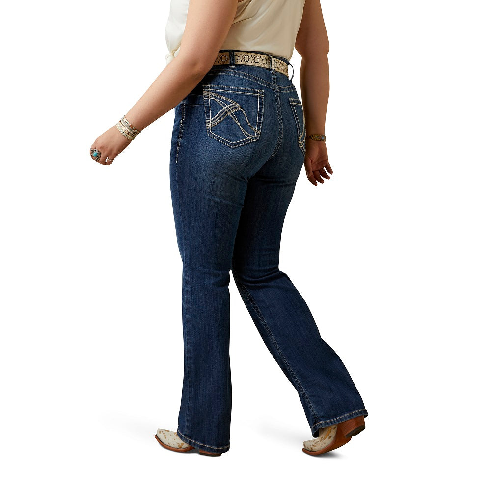 Ariat Womens Jeans | R.E.A.L Mid Rise Boot Cut | Miriam | Irvine