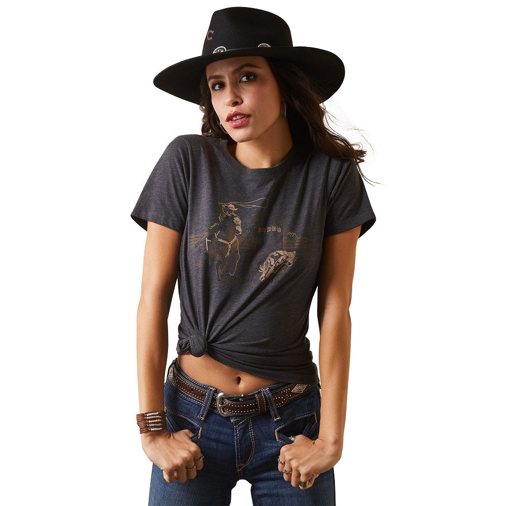 Ariat Womens T-Shirt | Rodeo Stitch
