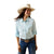 Ariat Womens Shirt | Ventek | Gulf Stream / White Stripe