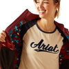 Ariat Womens Jacket | New Team Softshell | Tawny Port / Baja