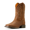 Ariat Kids Western Boot | Hybrid Rancher | Distressed Tan