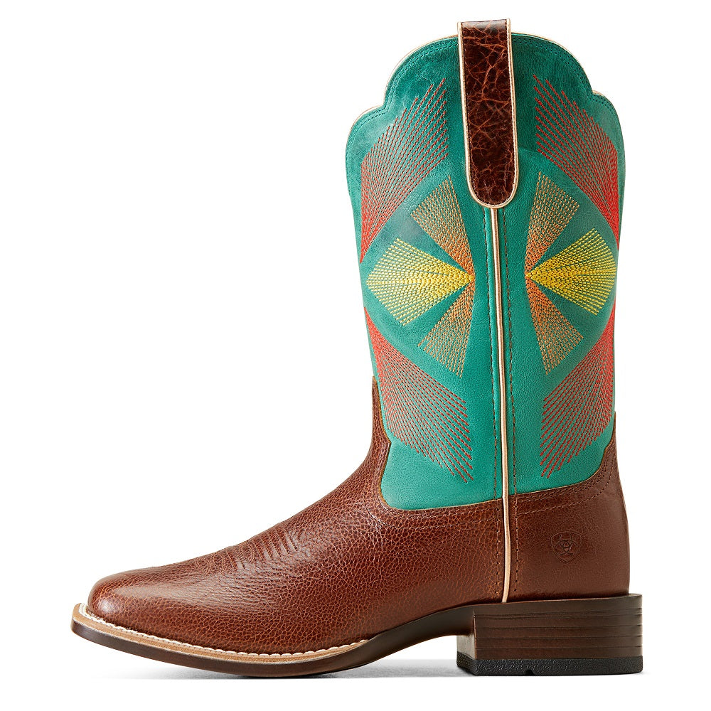 Ariat Womens Western Boot | Oak Grove | Ginger Snap / Jaded