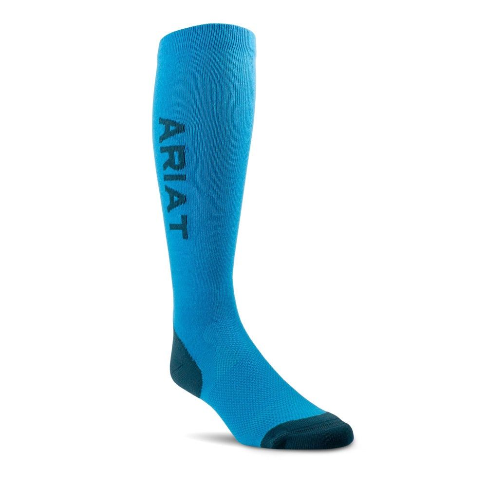 Ariat Essential Socks | Uni Ariattek | Hawiian Surf / Reflecting Pond
