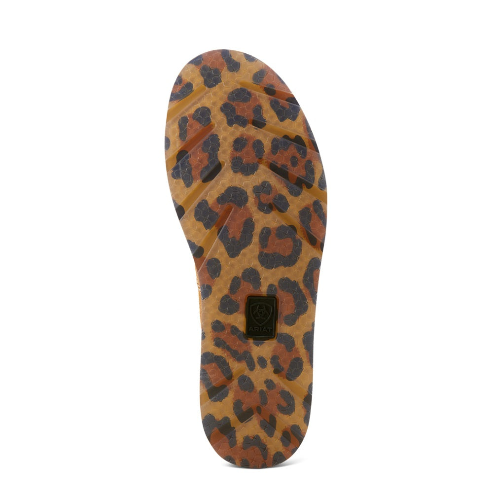Ariat Womens Cruiser | Dark Tan Suede / Cheetah