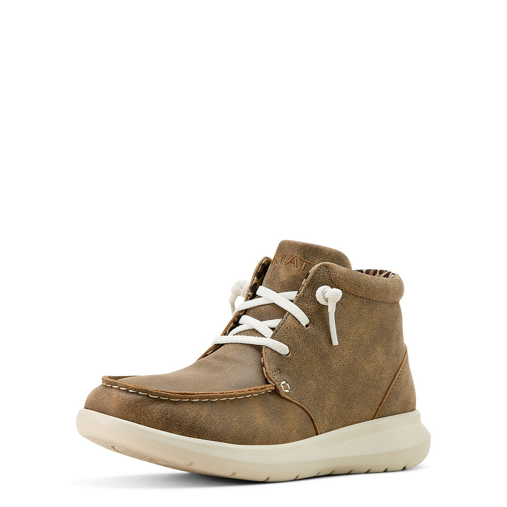 Ariat Womens Hilo Shoe | High Top | Brown Bomber
