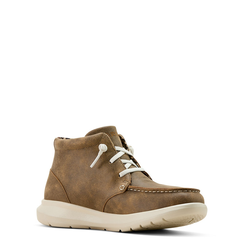 Ariat Womens Hilo Shoe | High Top | Brown Bomber
