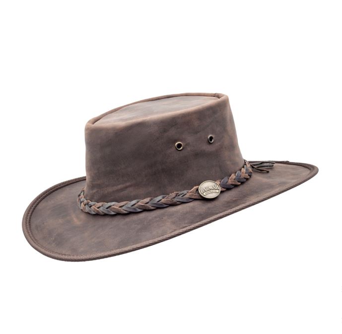 Barmah Squashy Bronco Hat | Cooper / Hickory