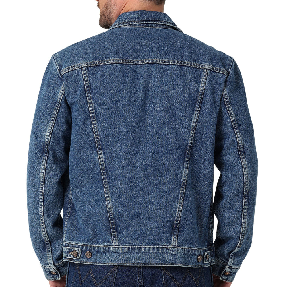 Wrangler Mens Denim Jacket | Stonewash