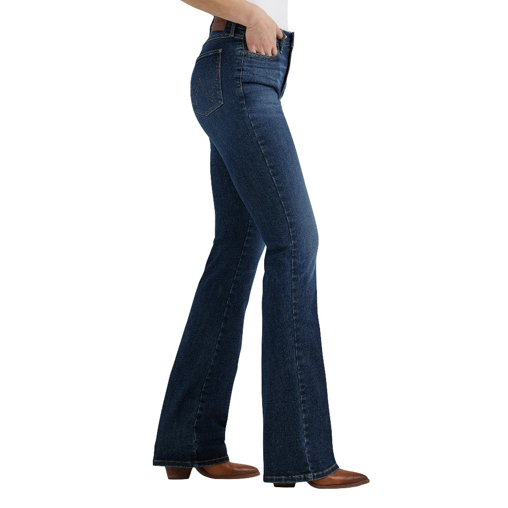 Wrangler Womens Jeans | Bespoke | Hi Rise Boot Cut | 32 Leg
