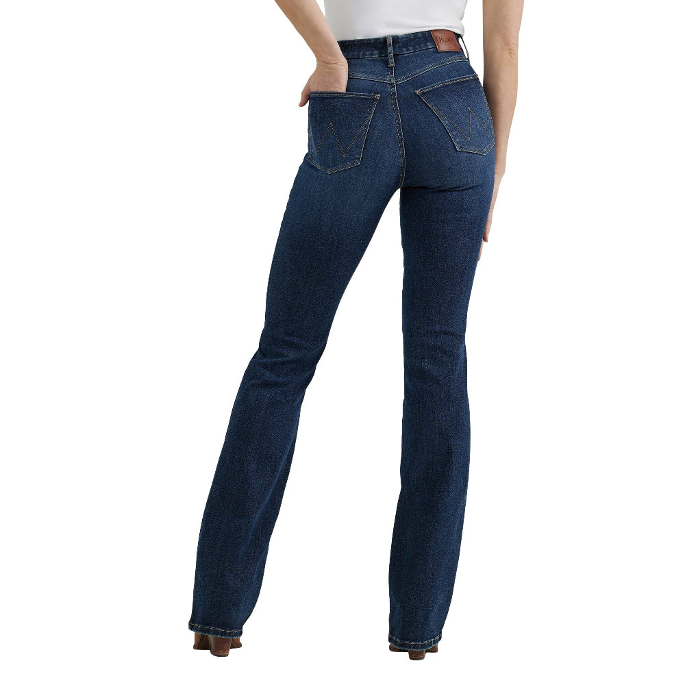 Wrangler Womens Jeans | Bespoke | Hi Rise Boot Cut | 32 Leg