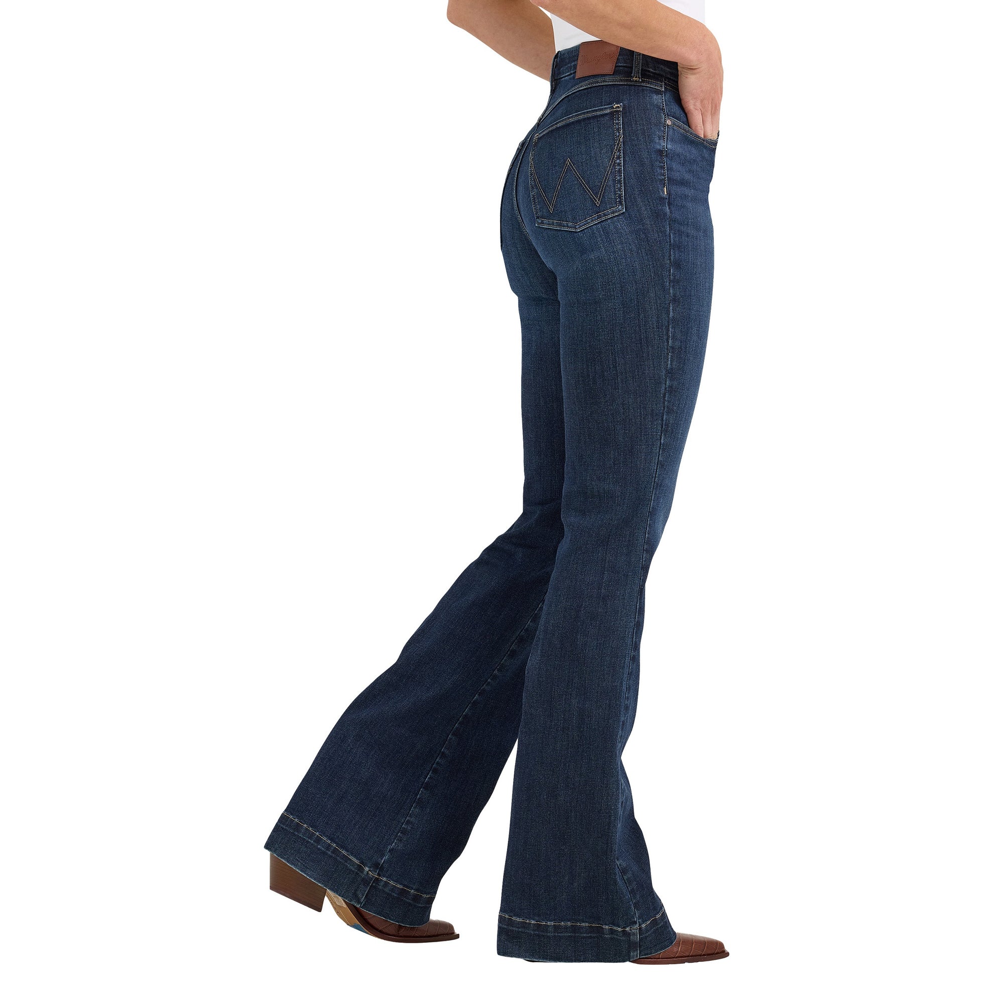 Wrangler Womens Jeans | Bespoke | Hi Rise Trouser | 34 Leg