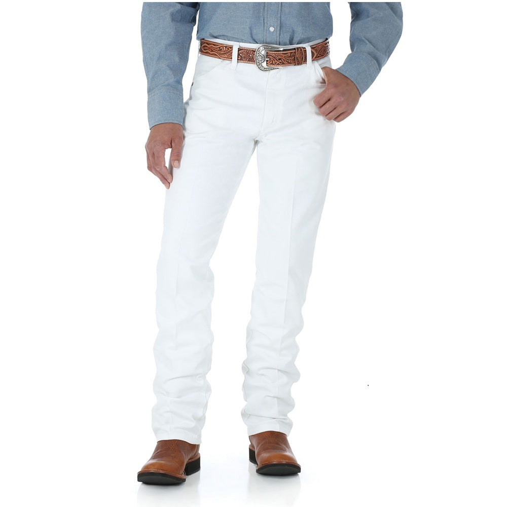 Wrangler Mens Jeans | Cowboy Cut Orginal | White | 36 Leg