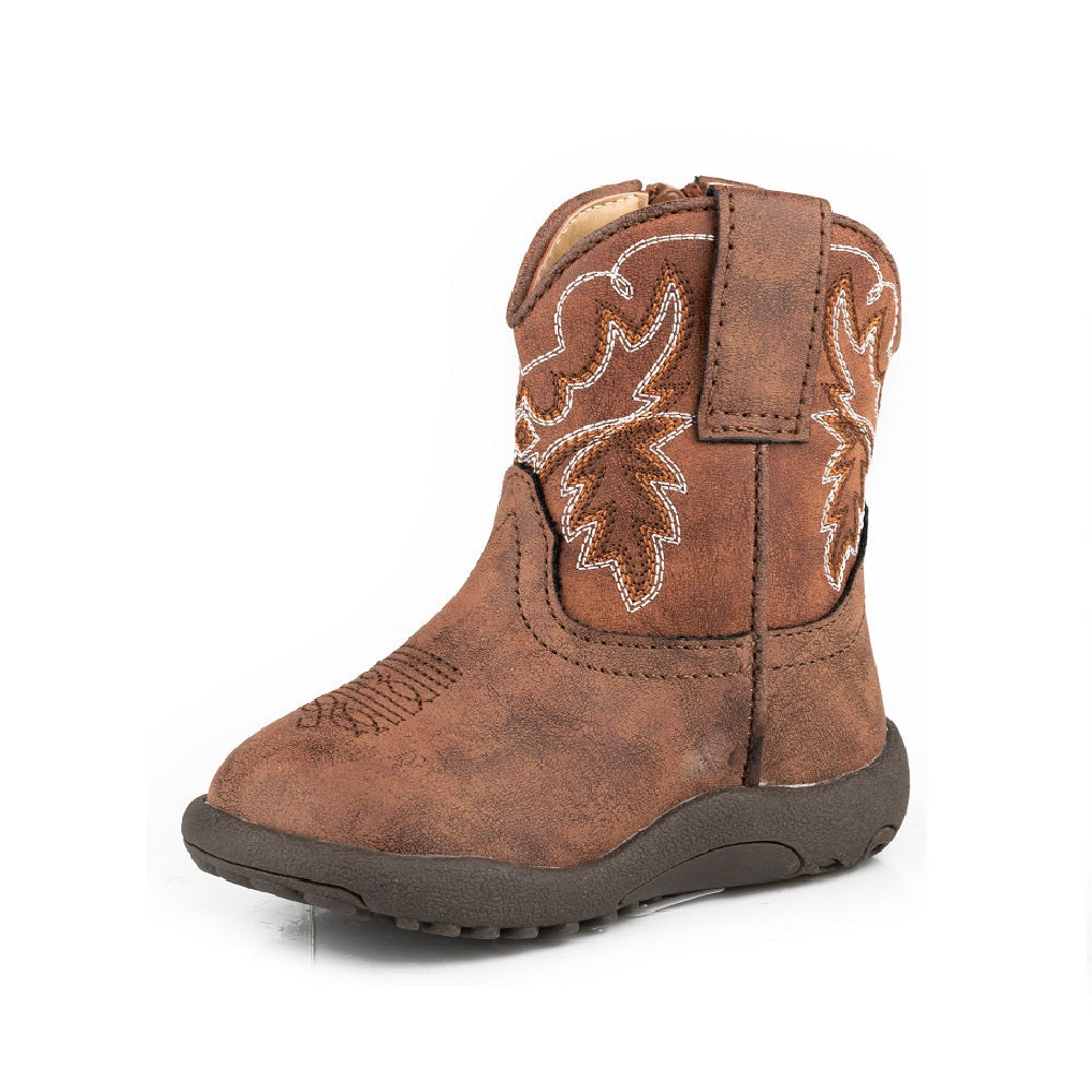 Roper Infants Cowbaby Boot | Heritage | Brown / Cognac
