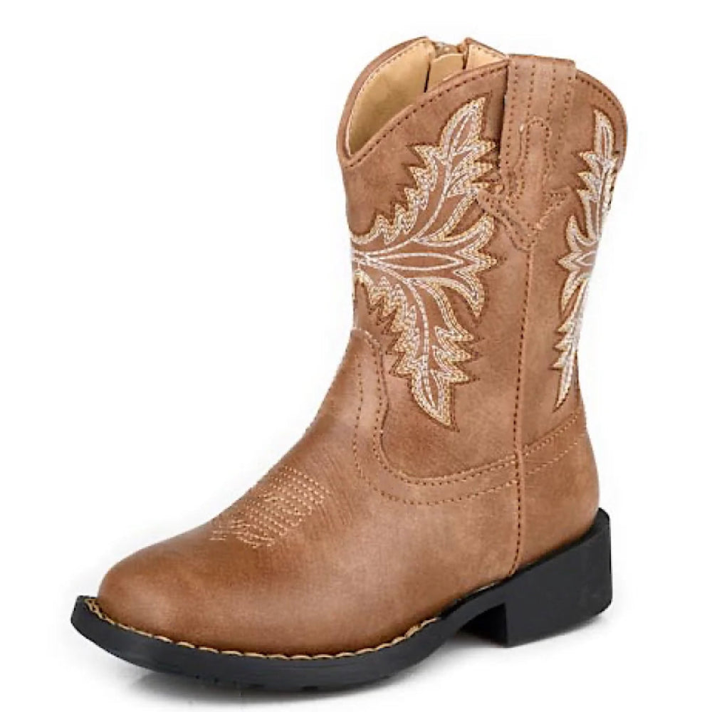 Roper Toddlers Boots | Luke | Tan
