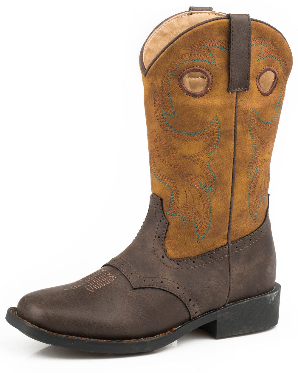 Roper Kids Boots | Daniel | Brown / Tan