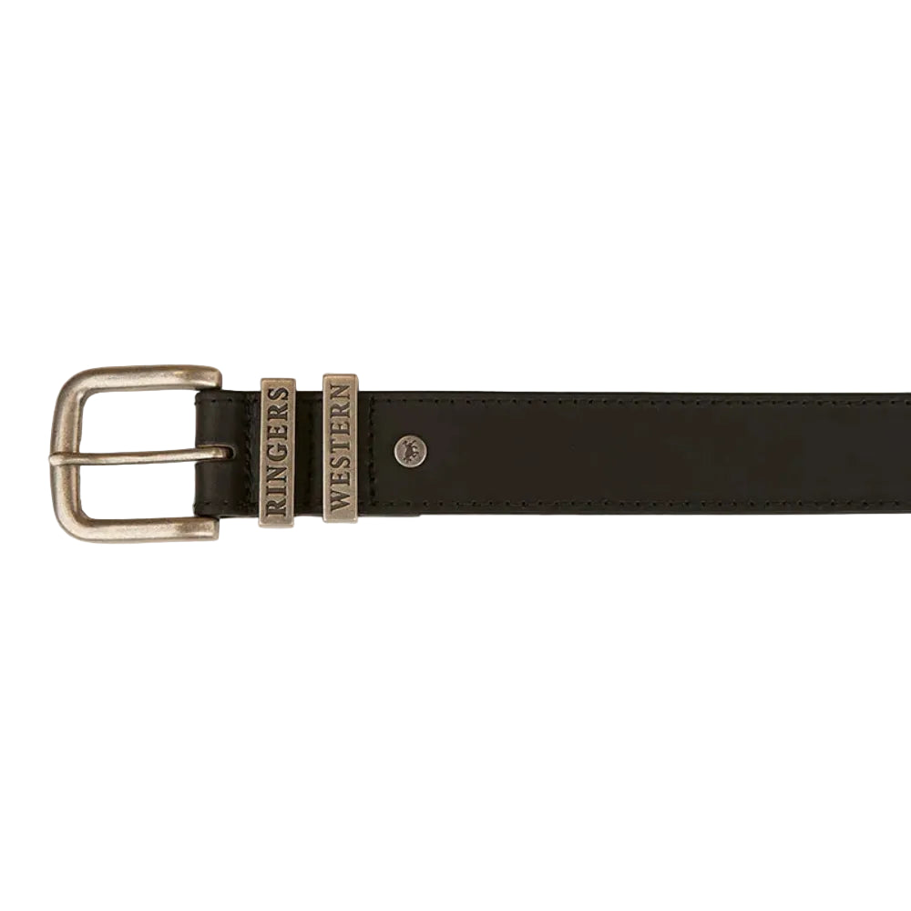 Ringers Western Belt | James | Black / Silver