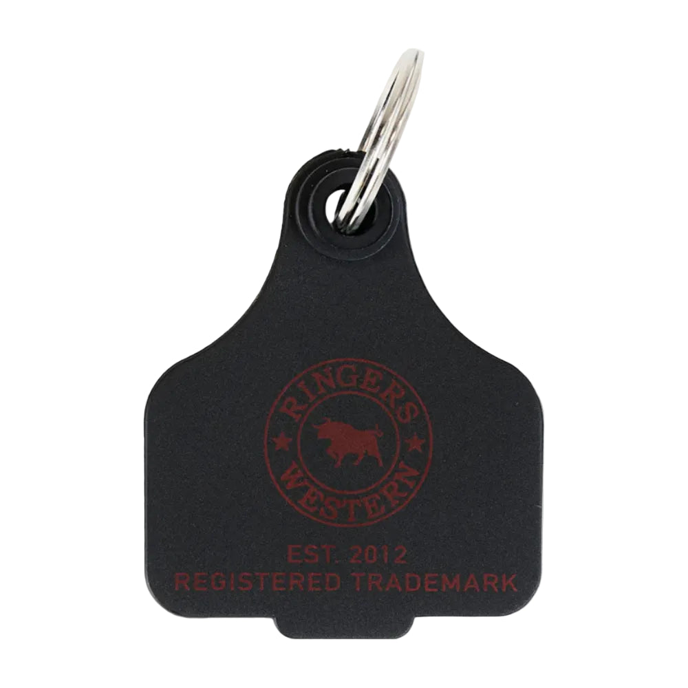 Ringers Western Cattle Tag Key Chains | Assorted Colours