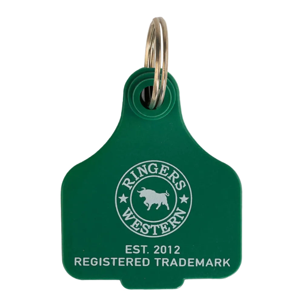 Ringers Western Cattle Tag Key Chains | Assorted Colours