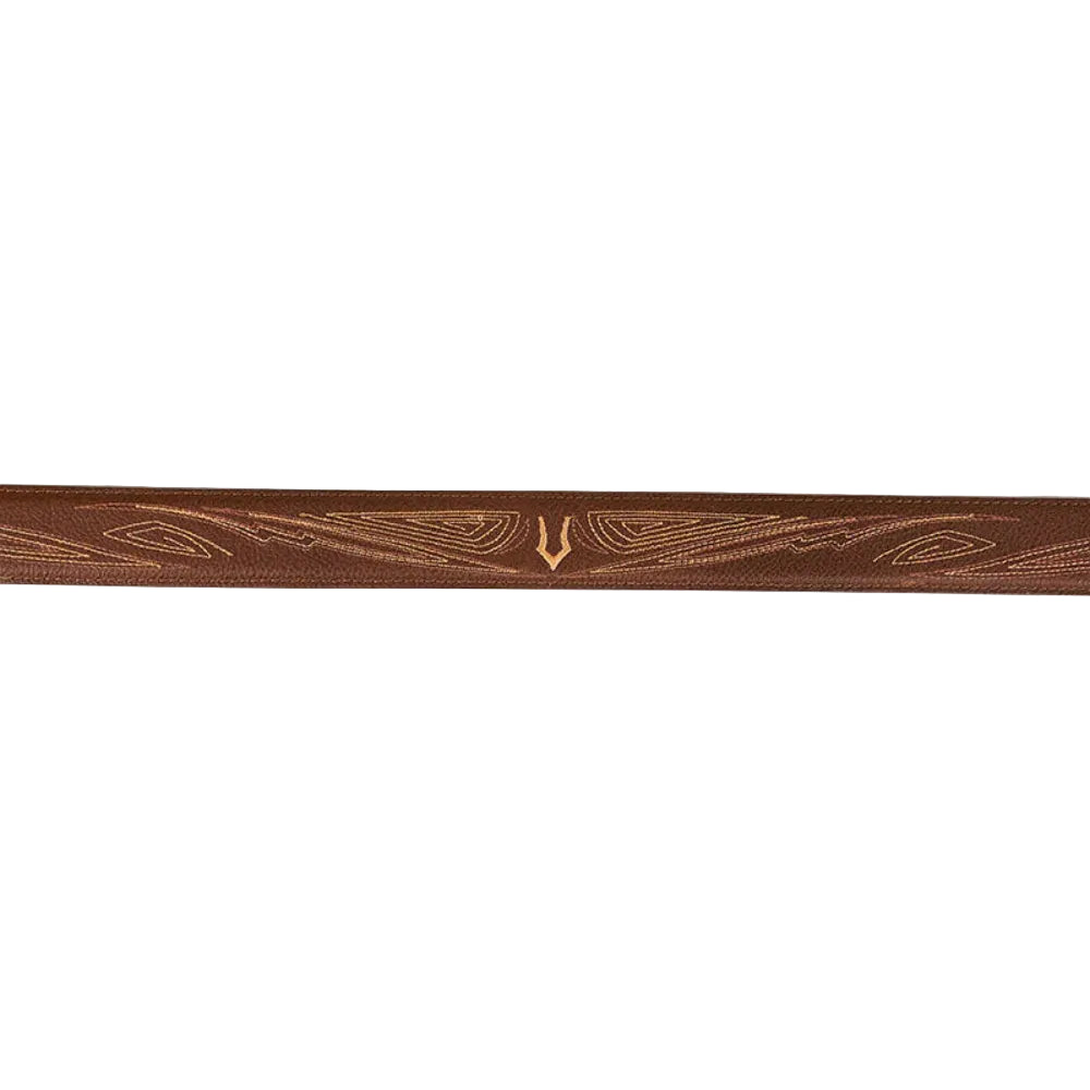 Ringers Western Belt | Sheriff | Brown / Siver