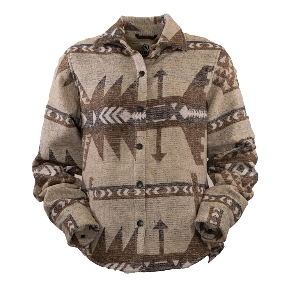 Outback Trading Company Womens Shirt Jacket | Daphne| Brown