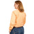 Just Country Womens Jahna Shirt | Half Button | Peach