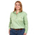 Just Country Womens Jahna Shirt | Half Button | Sage