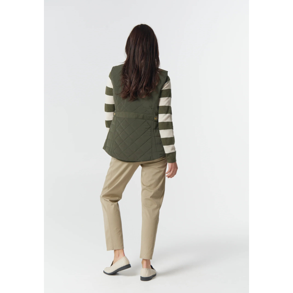 Goondiwindi Cotton Vest | Heritage Quilted | Khaki