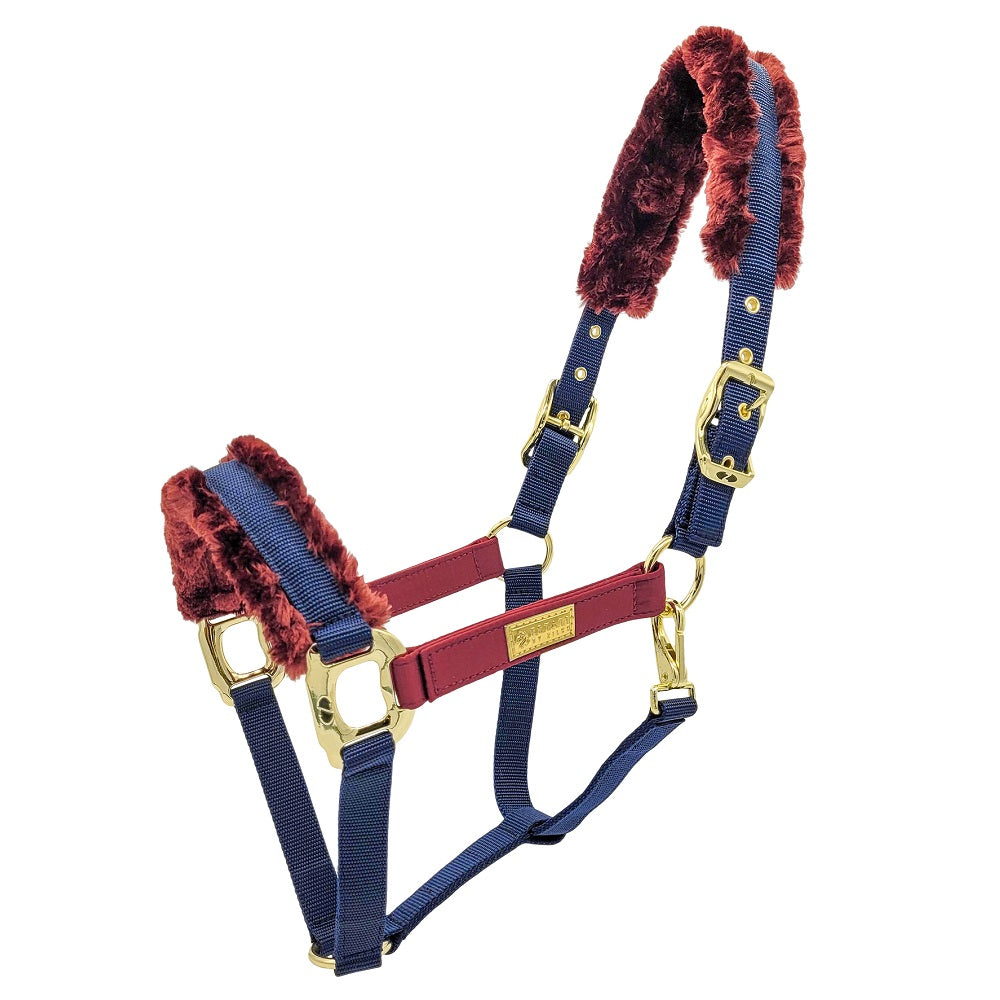 Zilco Halter | Estate Fleece | Navy / Burgundy