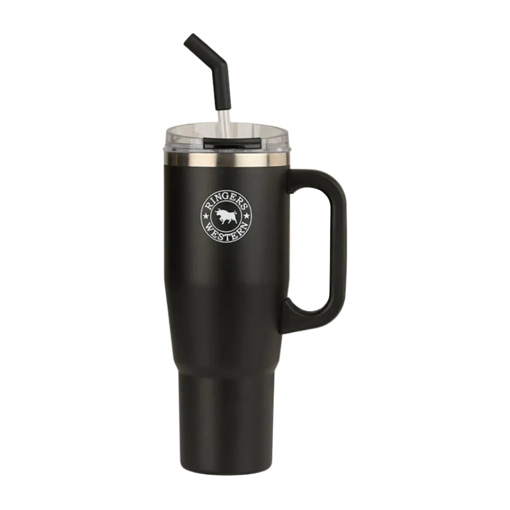 Ringers Western Road Trip Drink Bottle | 1200ml | Black