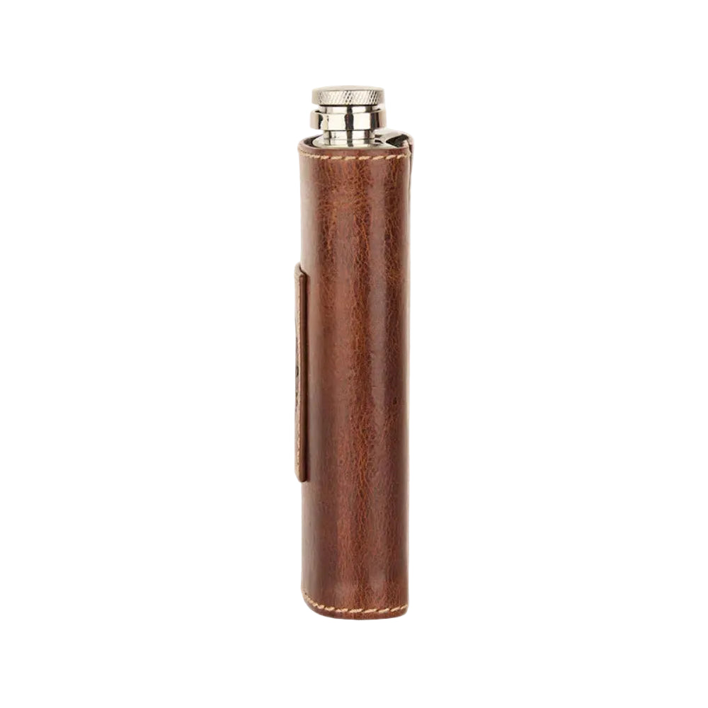 Ringers Western Toro Flask | Cognac