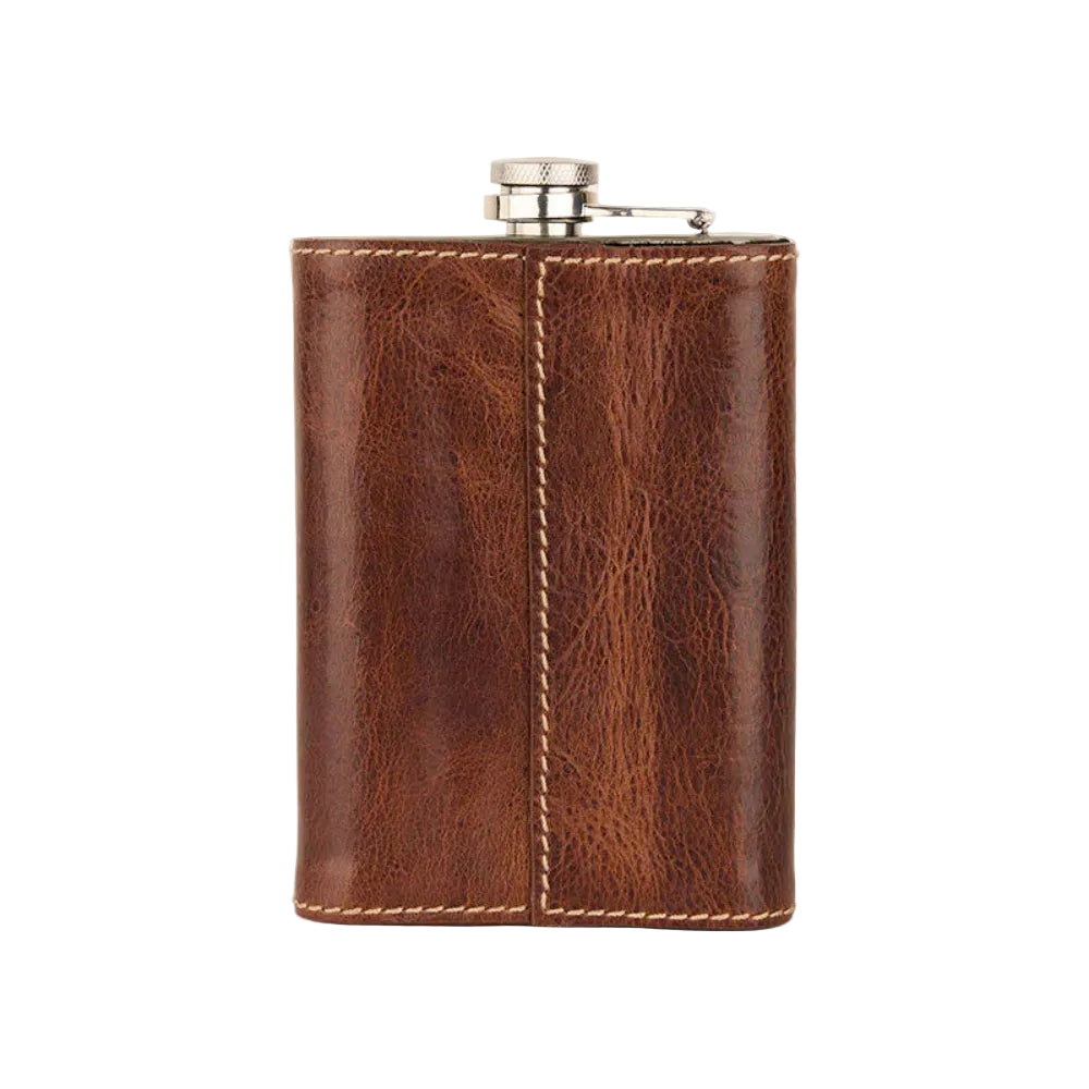 Ringers Western Toro Flask | Cognac