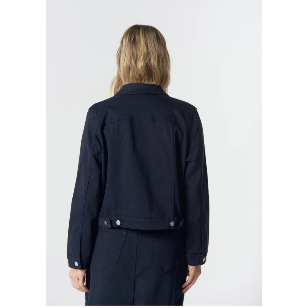 Goondiwindi Cotton Denim Jacket | Ray | Dark Navy