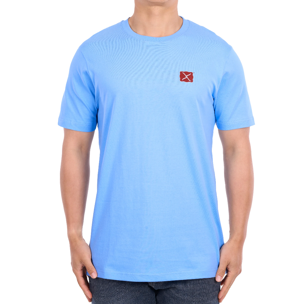 Twisted X Mens T-Shirt | Cole | Light Blue