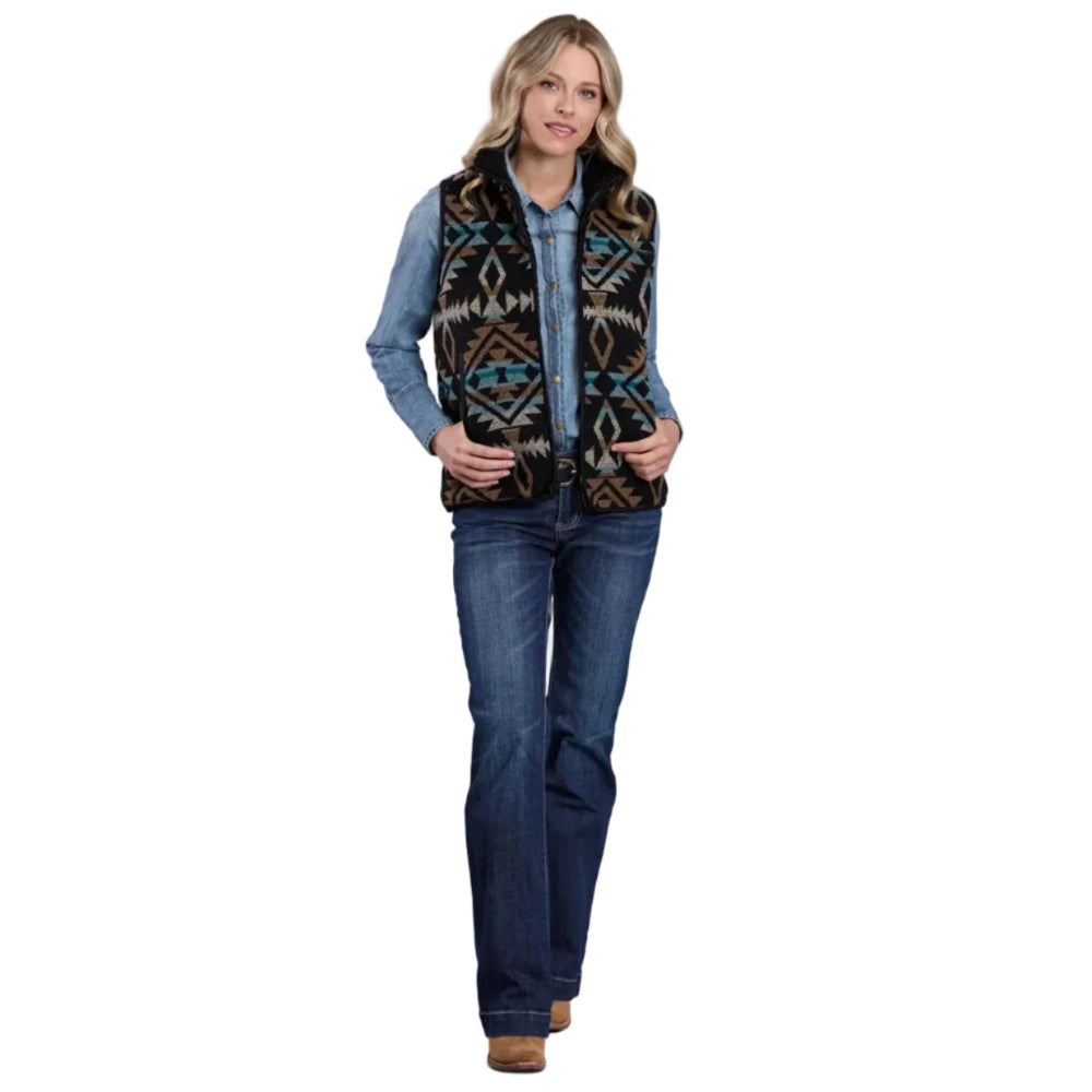 Roper Womens Vest | Black