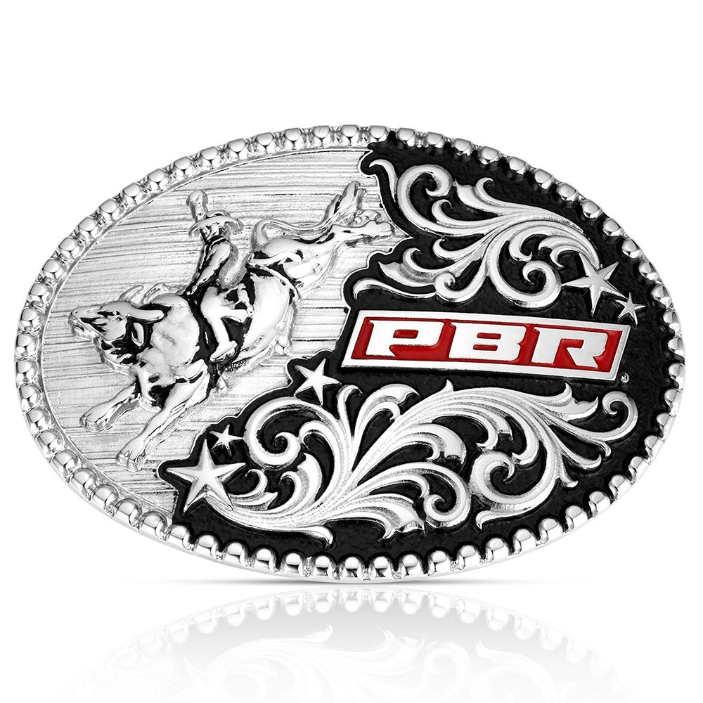 Montana Silversmiths Belt Buckle | Eight Seconds Style PBR