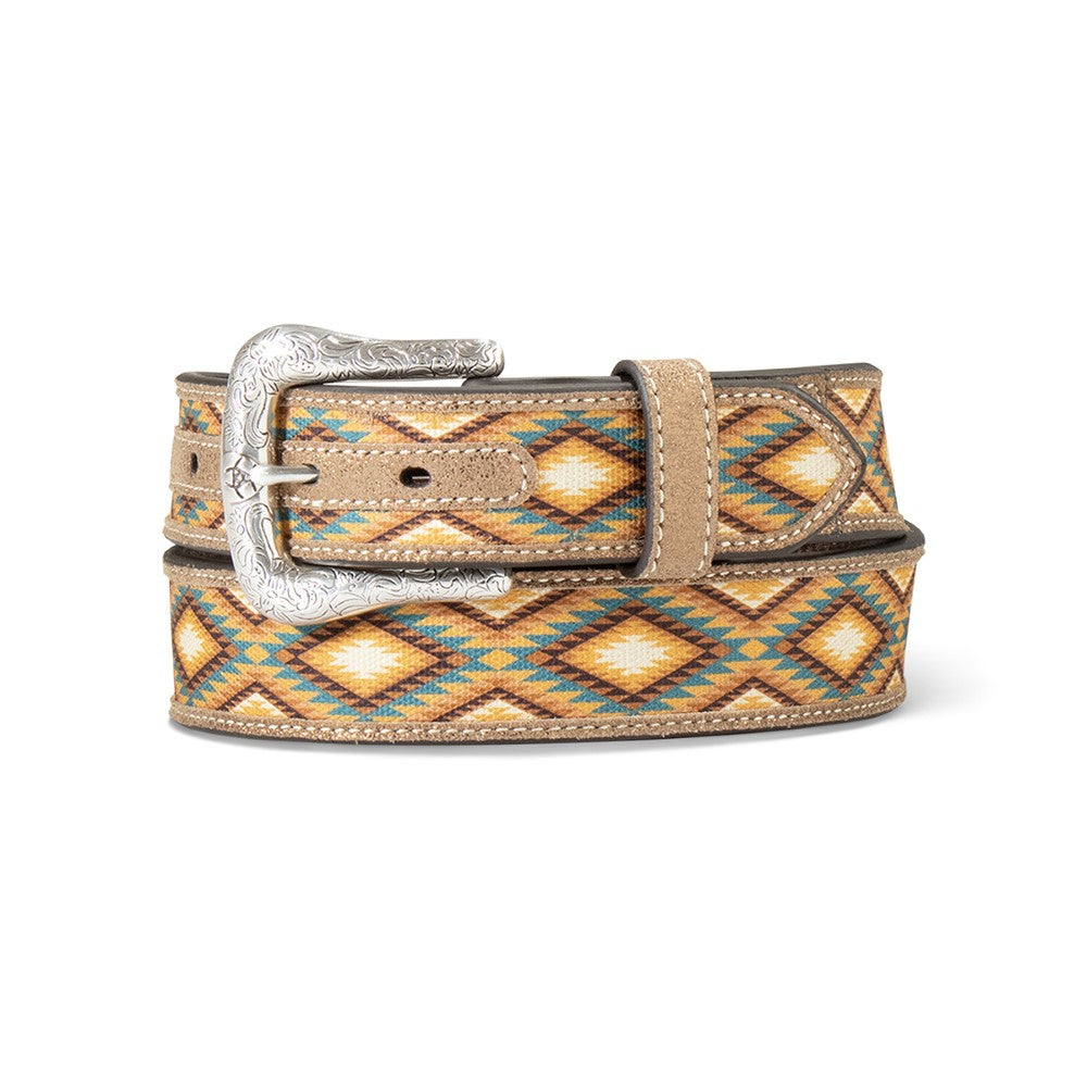 Ariat Womens Belt | Southwest | Diamond Inlay