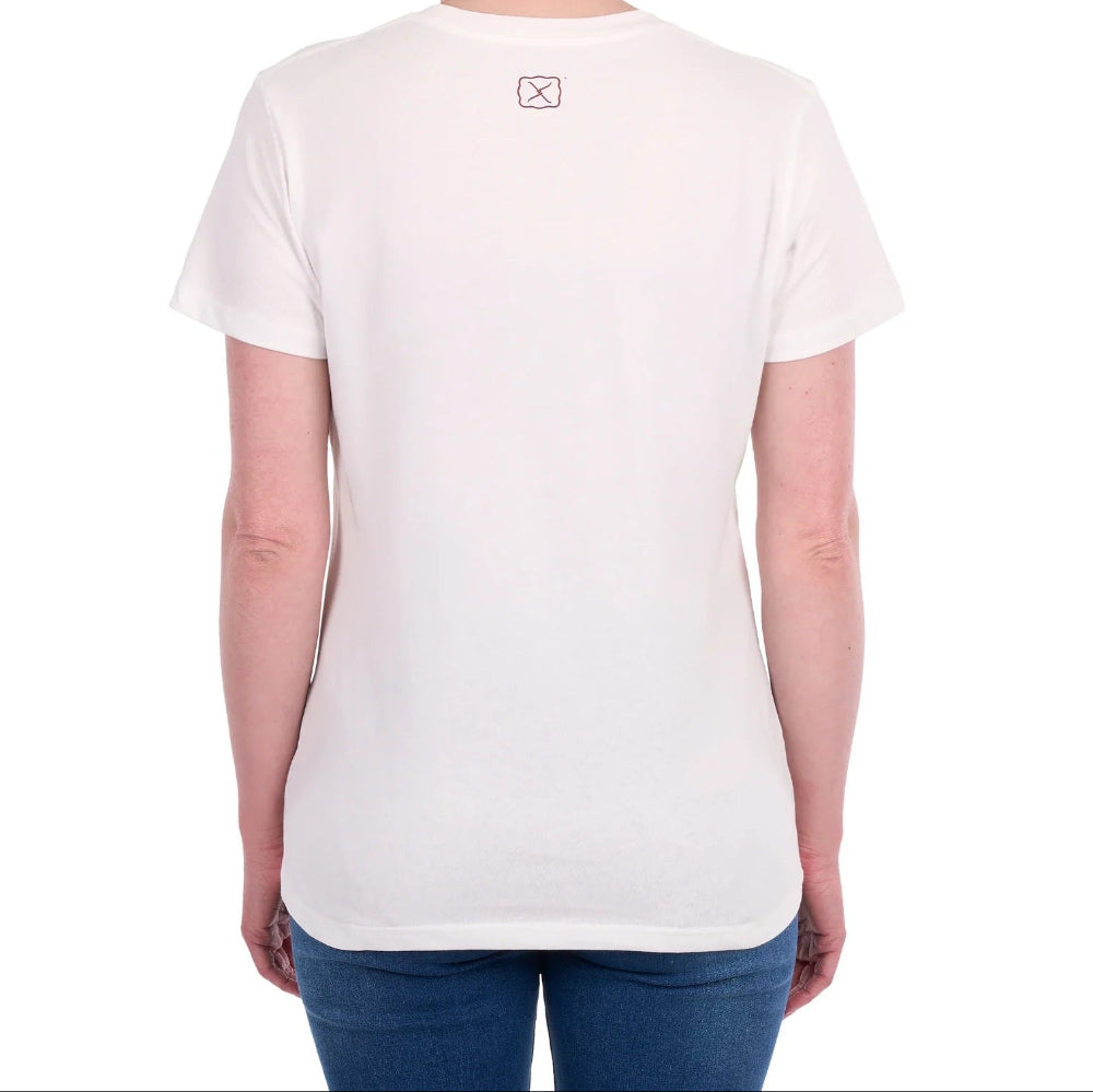 Twisted X Womens T-Shirt | Alex | Off White