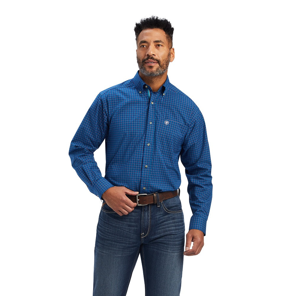 Ariat Mens Shirt | Pro Series Bertrand | Peacock